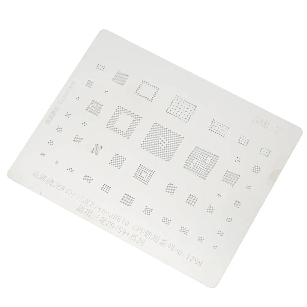 Stencil Reballing Professionale BGA - Modello Impianto CPU iPhone e Android - 5