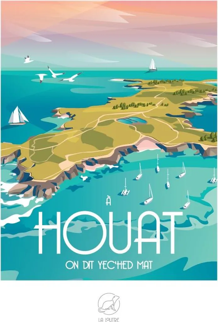 Puzzle 1000 pièces Houat Yec'Hed Mat par La Loutre pour passionnés
