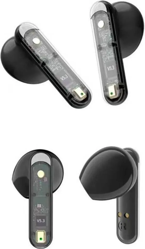 Casque Bluetooth sans fil TWS Eko Steeve Noir avec Micro Intégré Haute Qualité - 3
