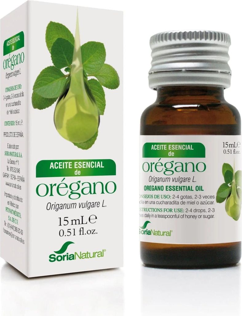 Soria Natural Ätherisches Öl 15 ml aus Oregano Natürlich
