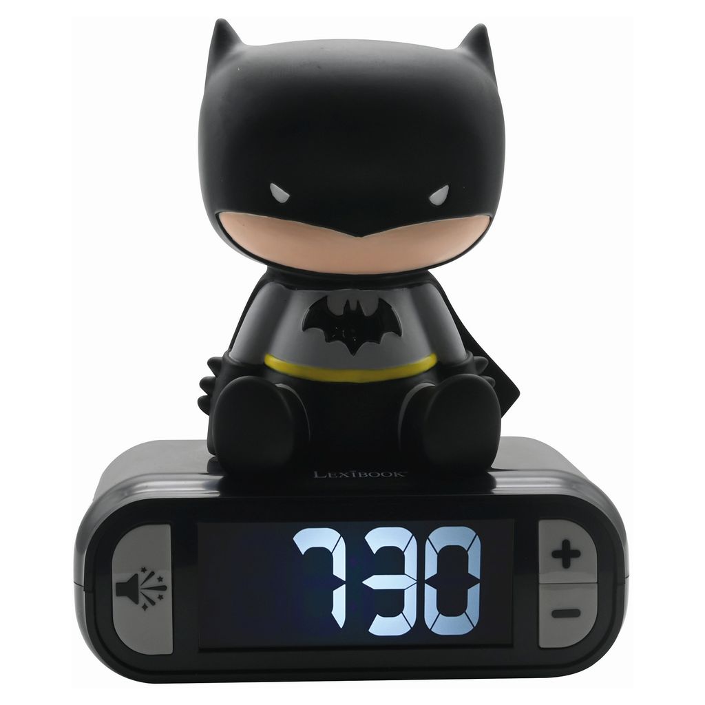 Réveil Lexibook Batman 3D avec son Image du produit 