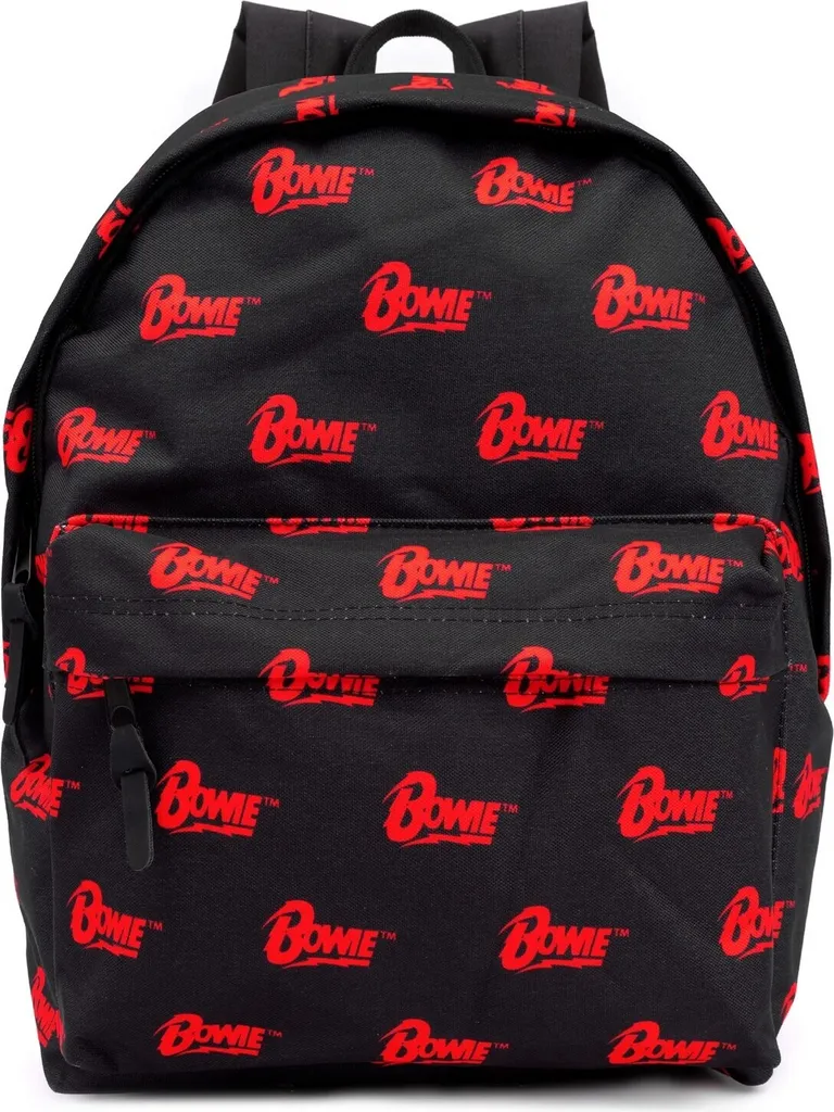 Sac à dos David Bowie NS7056 Noir et Rouge - Accessoire Rock Officiel