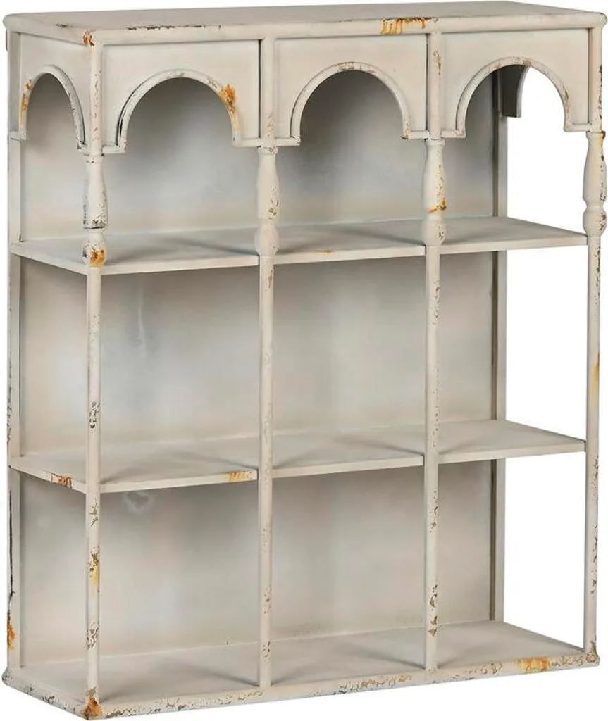 Étagère Home ESPRIT en métal blanc 60 x 20 x 70 cm pour votre intérieur