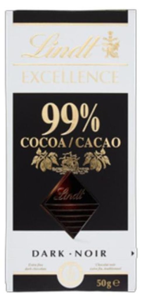 Lindt EXCELLENCE 99 % de cacao, 50 g Image du produit 