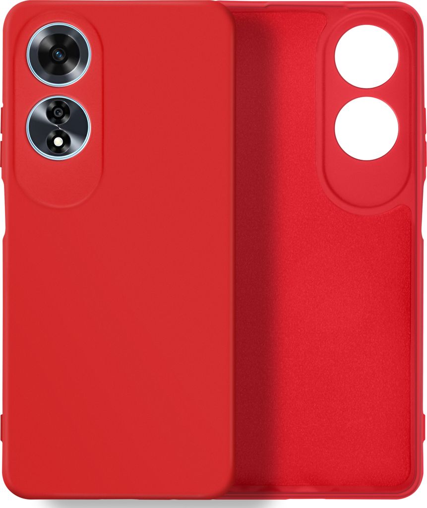Avizar, Halbsteife Soft Touch Silikon Handyhülle für Oppo Produktbild 
