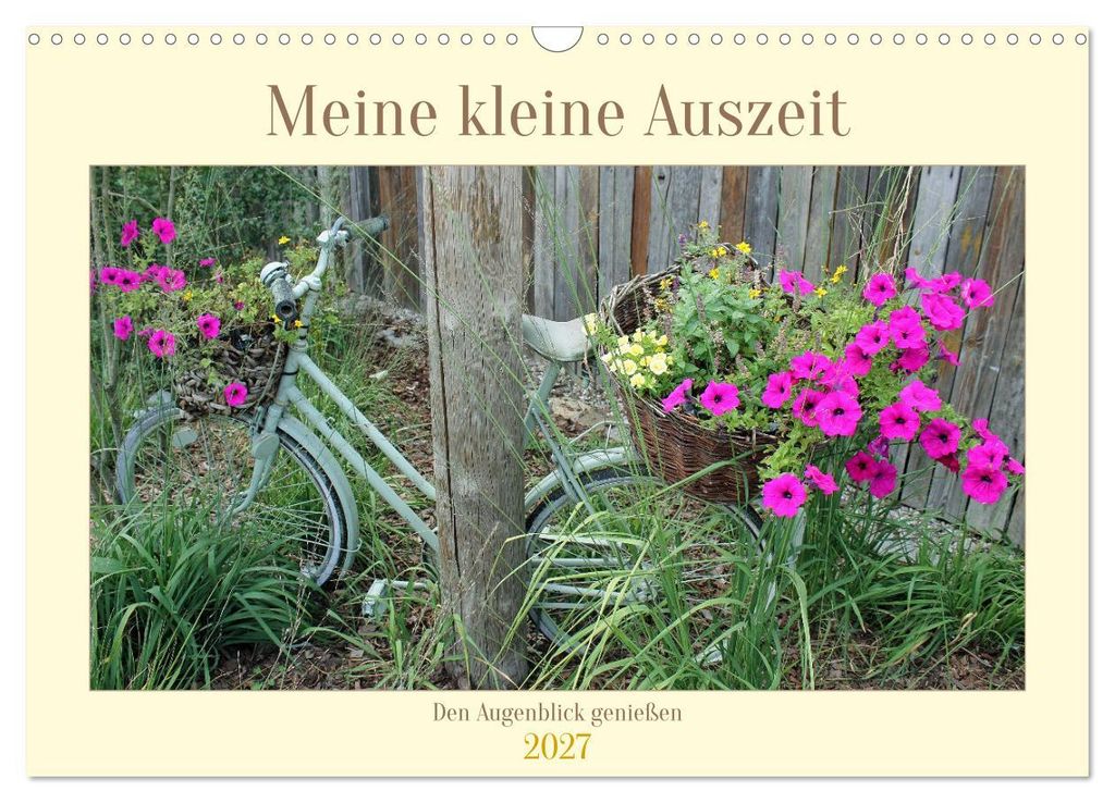 Meine kleine Auszeit (Wandkalender 2027 DIN A3 quer), CALVENDO Monatskalender