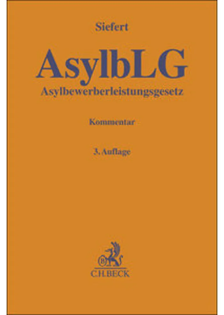 Code AsylbLG annoté législation réfugiés Allemagne édition