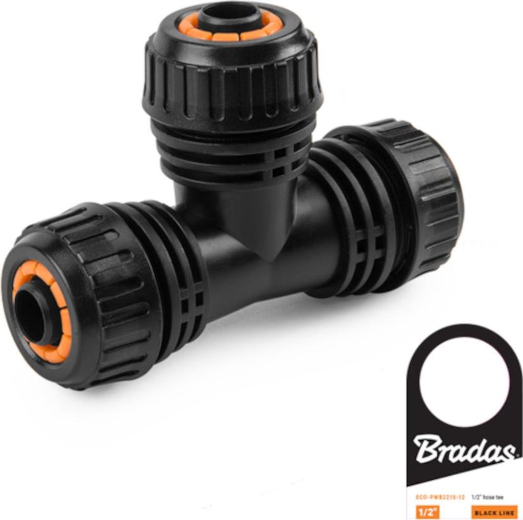Raccordo a T per tubo flessibile 3/4" Linea nera Immagine del prodotto 