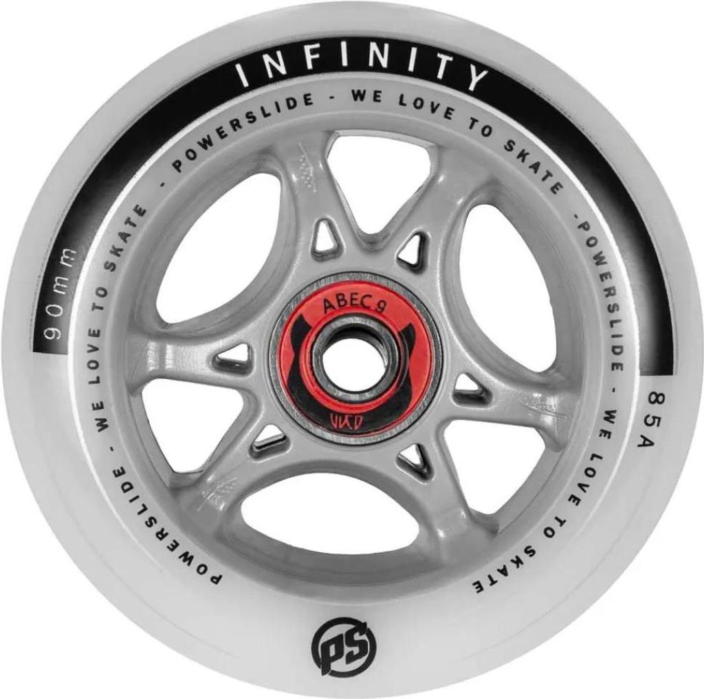 Powerslide Infinity 90 Rtr Abec9/spacer Schlittschuhrollen Produktbild 