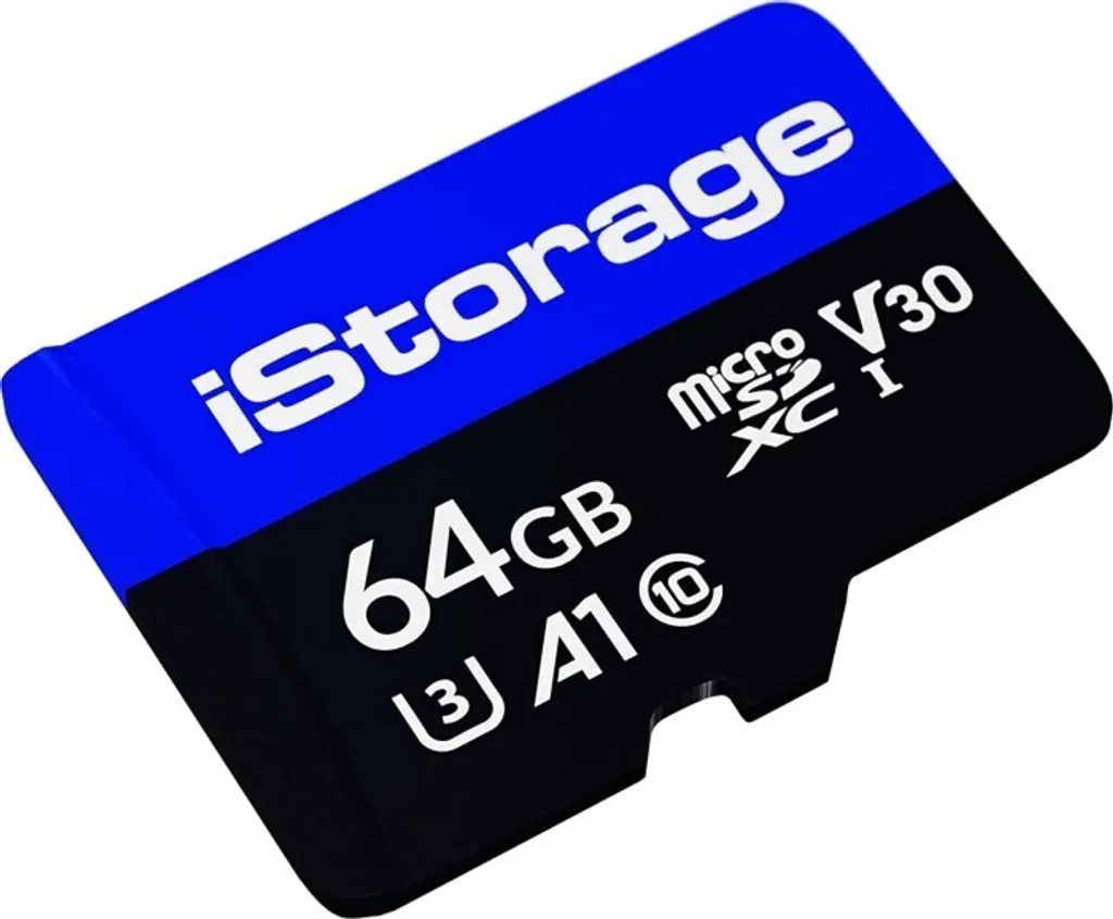 Stockage microSD 64GB iStorage pour Smartphone et Tablette Android