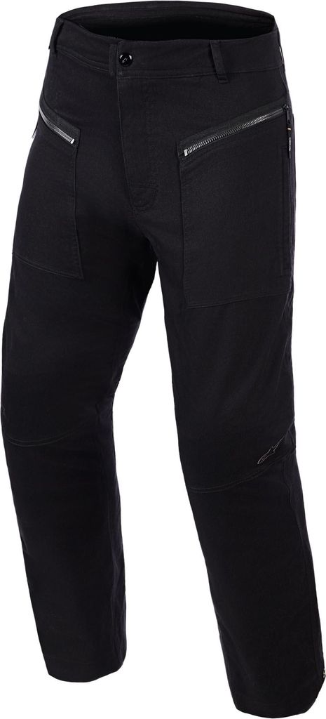 Alpinestars Flex-Ast Canvas Motorrad-Textilhose, schwarz, 4XL