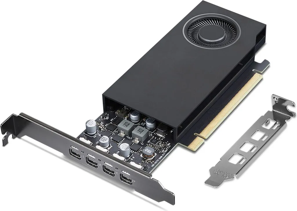 NVIDIA RTX A1000 8 Go GDDR6 Carte Graphique Professionnelle PCIe 4.0 x8