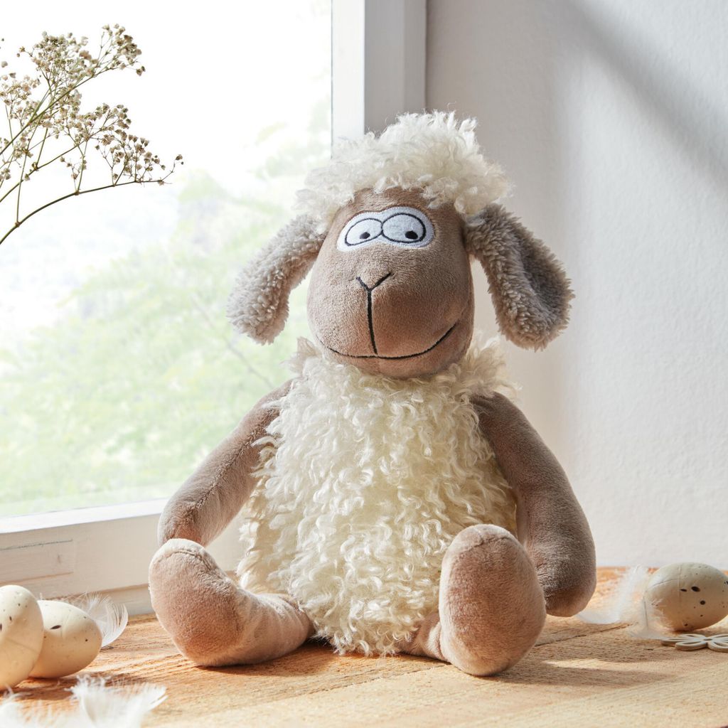 Türstopper Schaf flauschig schwer – Türpuffer Produktbild 