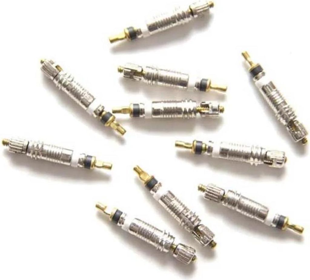 X-sauce Presta Ventilkern 10 Einheiten Silber Silber One Size