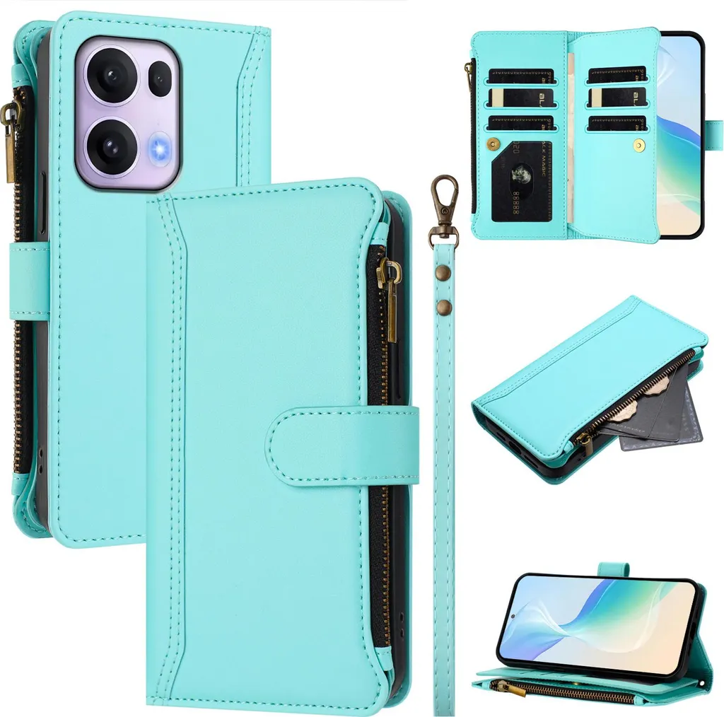 Suncase - Custodia Porta Cellulare in Vera Pelle per iPhone