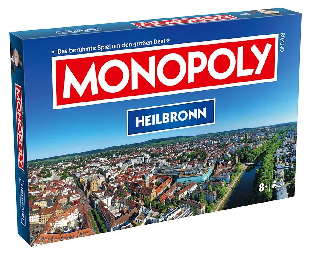 Monopoly - Heilbronn Brettspiel Gesellschaftsspiel Spiel Produktbild 