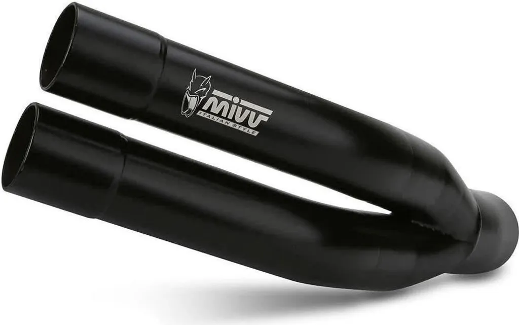 Remplacez l'Échappement d'Origine YZF R3 par le MIVV DOUBLE GUN Noir