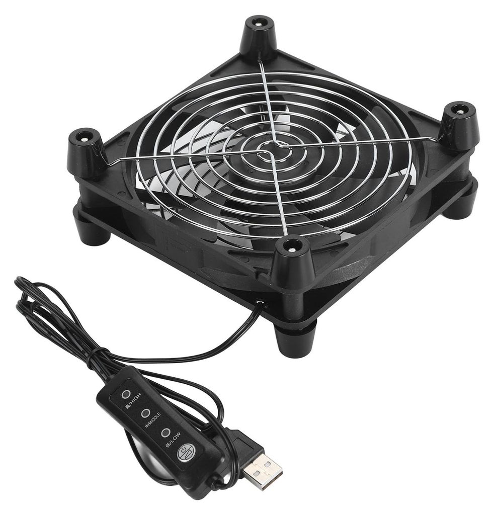 140mm počítačový ventilátor, 3 rychlosti, napájení 5 V přes Obrázek produktu 