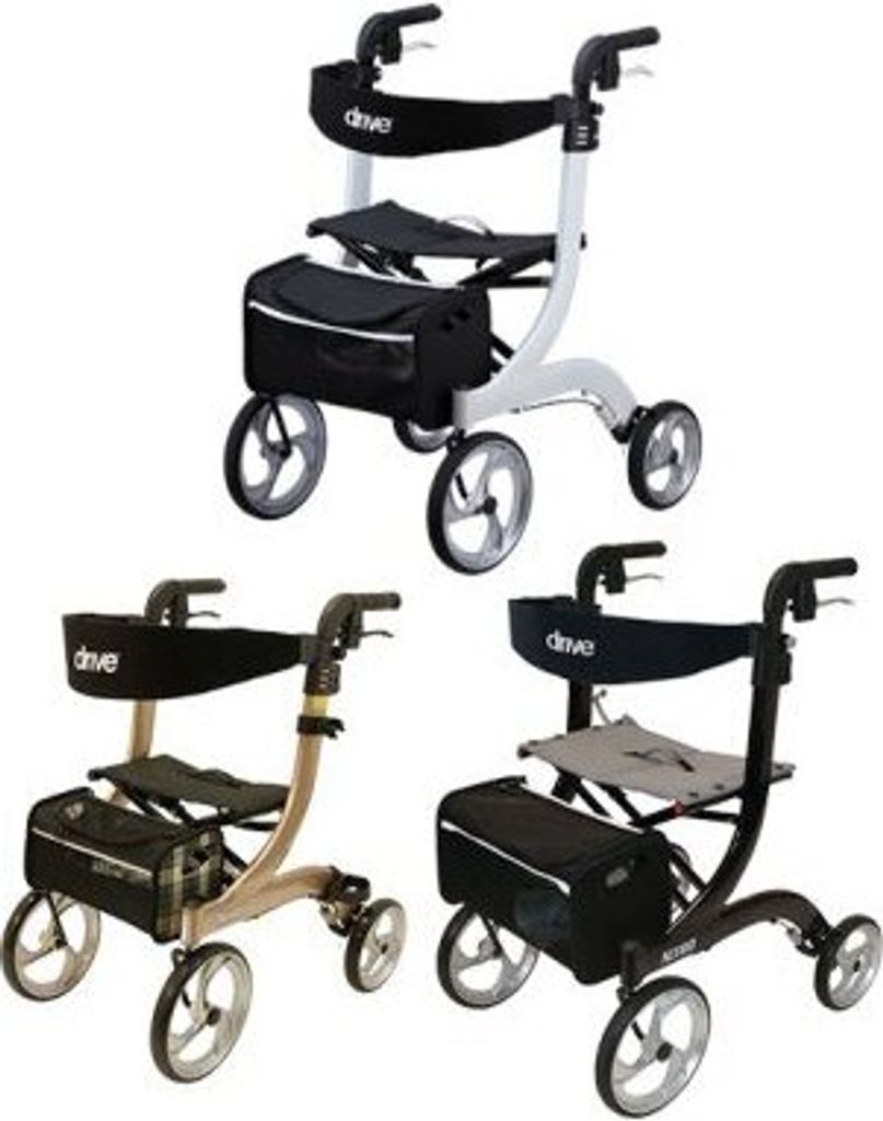 Rollator NITRO mit Stockhalter Stoff-/ Produktbild 