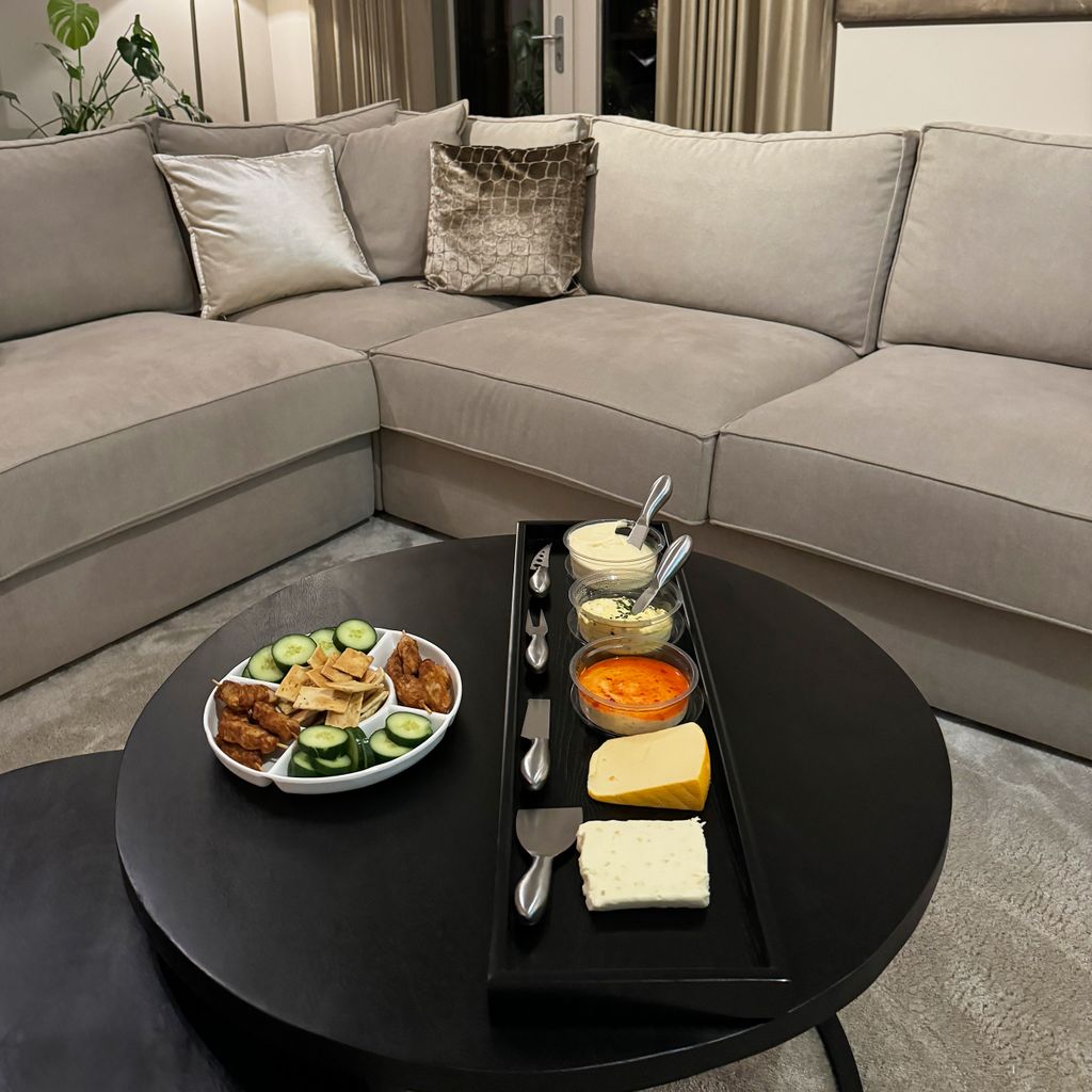 Krumble Tapasbord rund mit 5 Fächern - Essteller - Produktbild 6