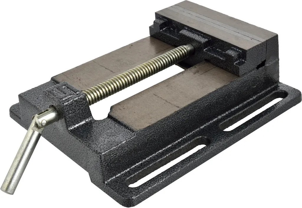 Serre-joint à vis Geko en fonte noire 125 mm - Outil professionnel