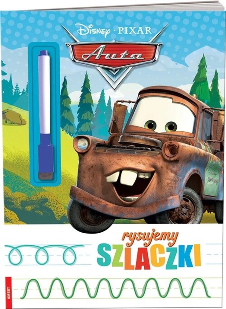 Auta Disney Pixar Rysujemy Szlaczki KSS-9107 Obrázek produktu 