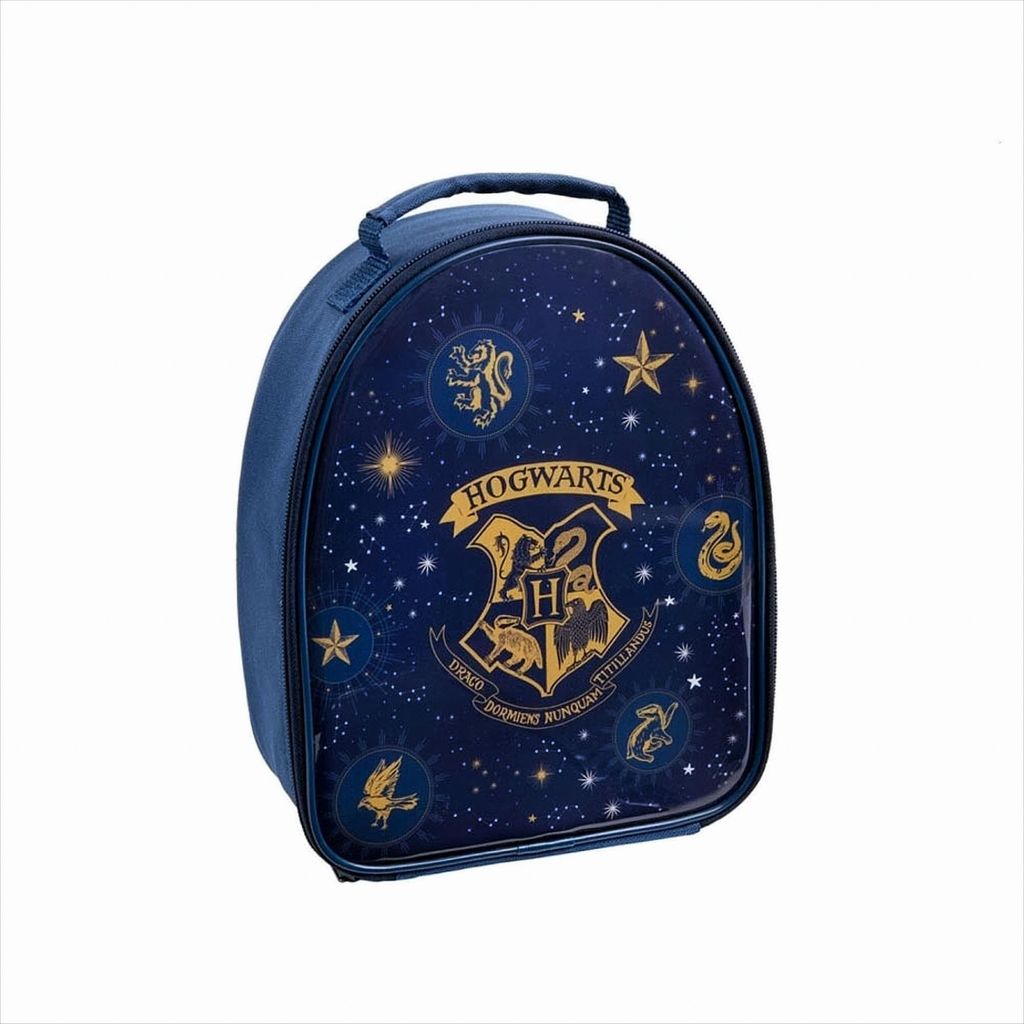 Harry Potter - Blaue Frühstückstasche / Navy Lunchbag