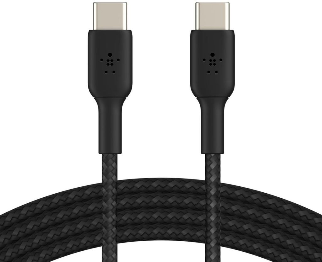 Belkin BOOST CHARGE geflocht.Kab USB-C/USB-C 2m sw.  Image du produit 