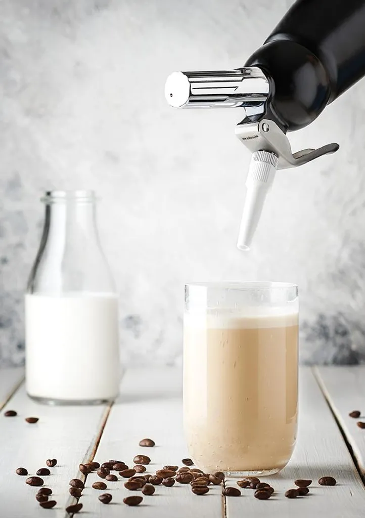 Kit Cold Brew Nitro Mastrad - Fini le Café Glacé Amer et Sans Mousse - 10