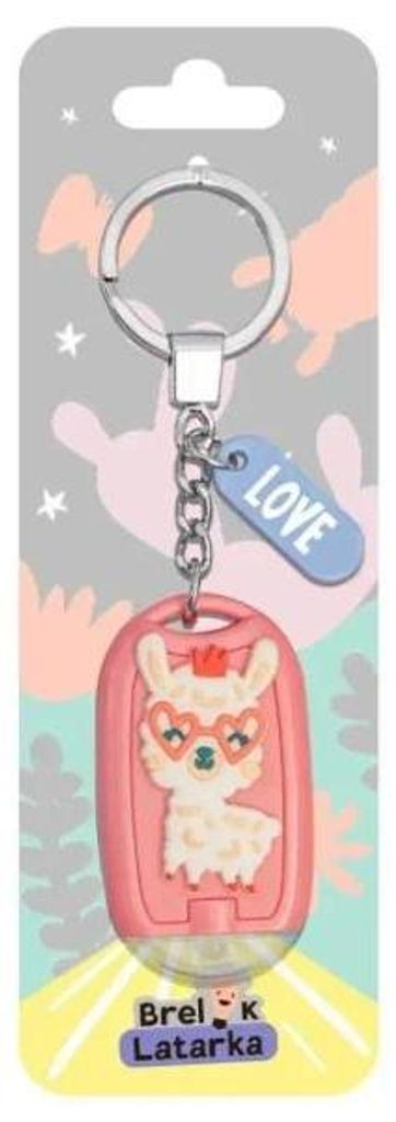 3D-Schlüsselanhänger mit Taschenlampe – Love – Be-Happy Gifts