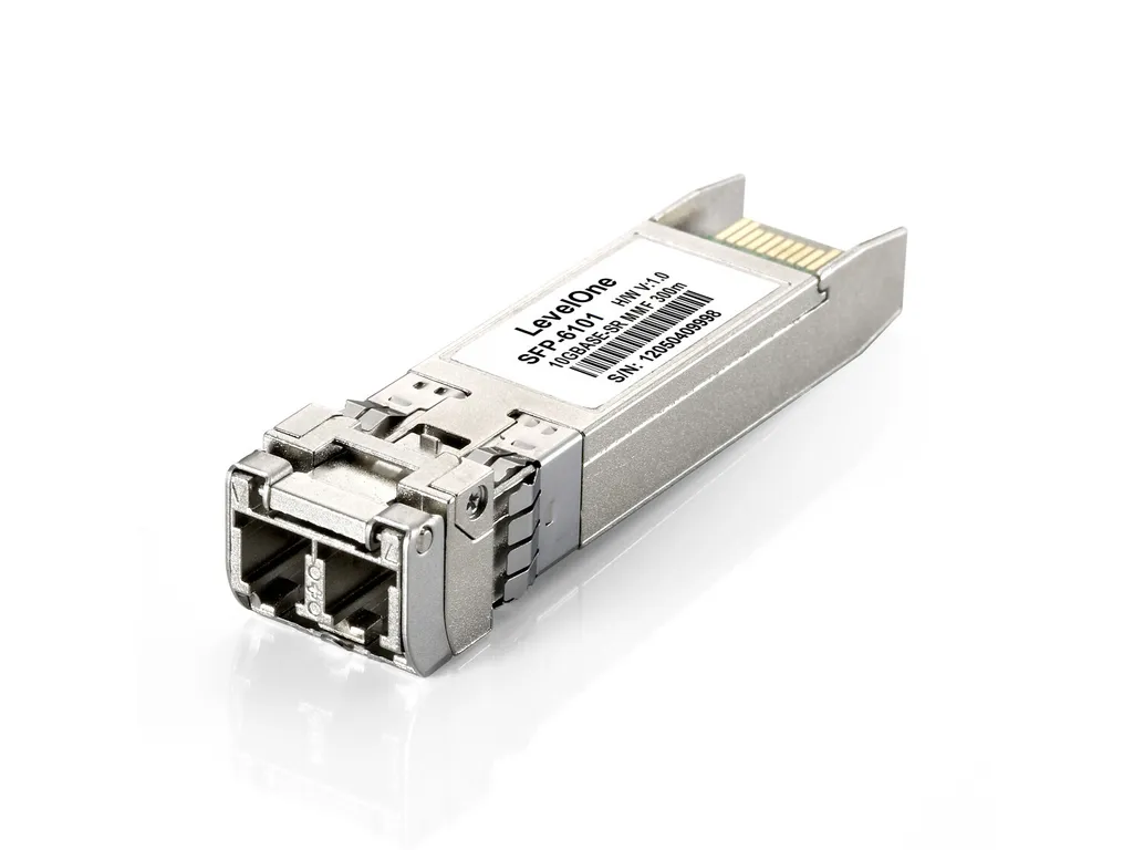 Transceiver SFP+ 10G LevelOne Multimode Duplex LC 300m Haute Performance