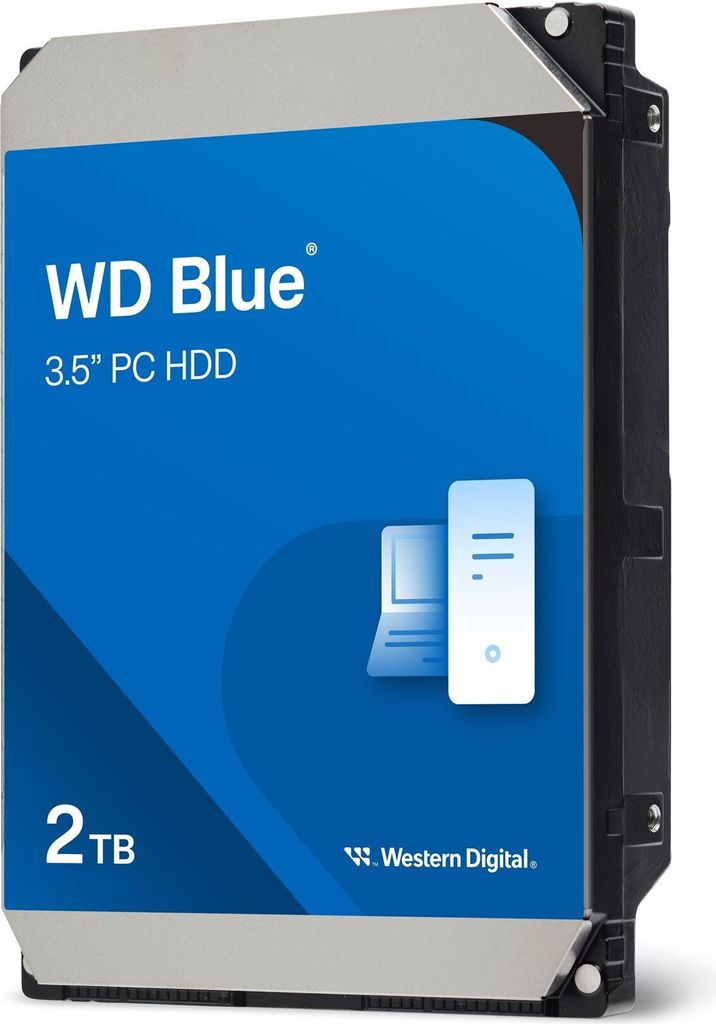 WD Blue WD20EZBX - Festplatte - 2 TB - intern - 3.5" (8.9 Produktbild 
