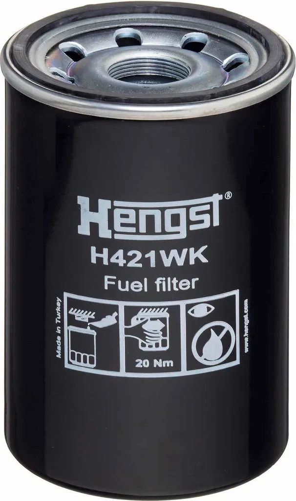 Filtre à carburant H421WK HENGST avec séparateur d'eau haute capacité