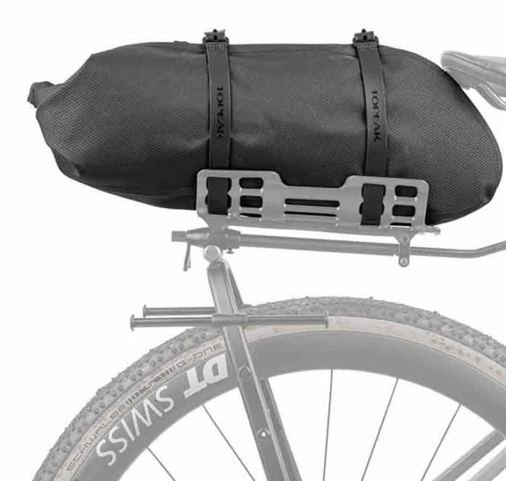 Topeak U-shell Drybag Gepäckträgertasche 10l Silber Silber One Size