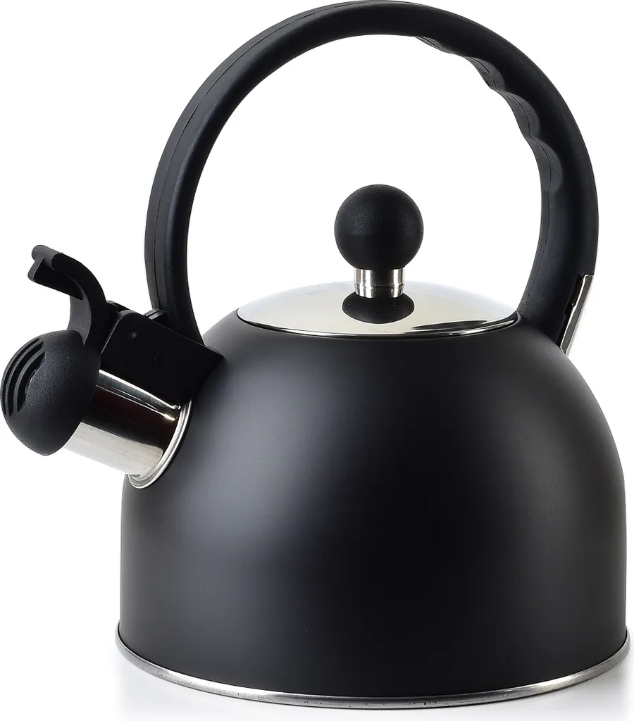 Bouilloire 1.5L Sam Black avec chauffe rapide et filtre anticalcaire inox