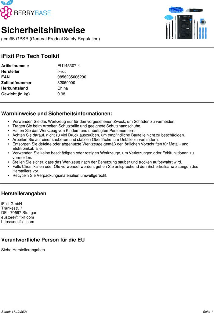 súbor technických nástrojov iFixit Pro Obrázok produktu 18