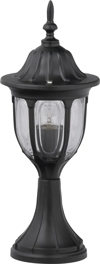 Lampada da giardino Milano Rabalux 8343 Nero Classica E27 per Esterni