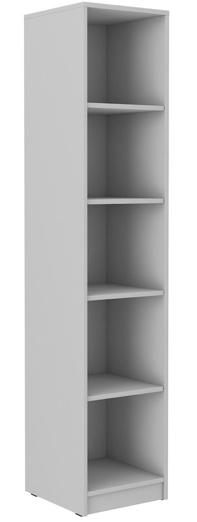 Úzký regál MABAKA - šedý Obrázek produktu 