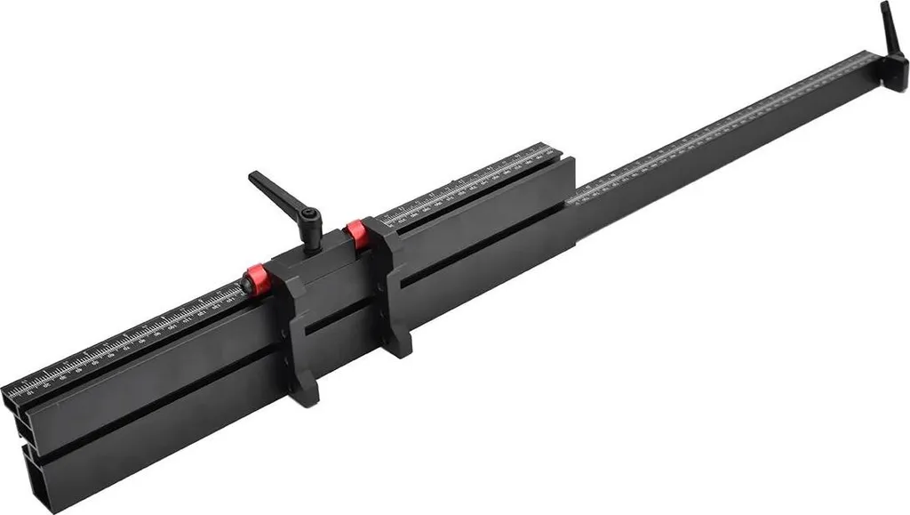 Guide de sciage précis pour coupes d'angle sur table, rail 40-76,5 cm - 10