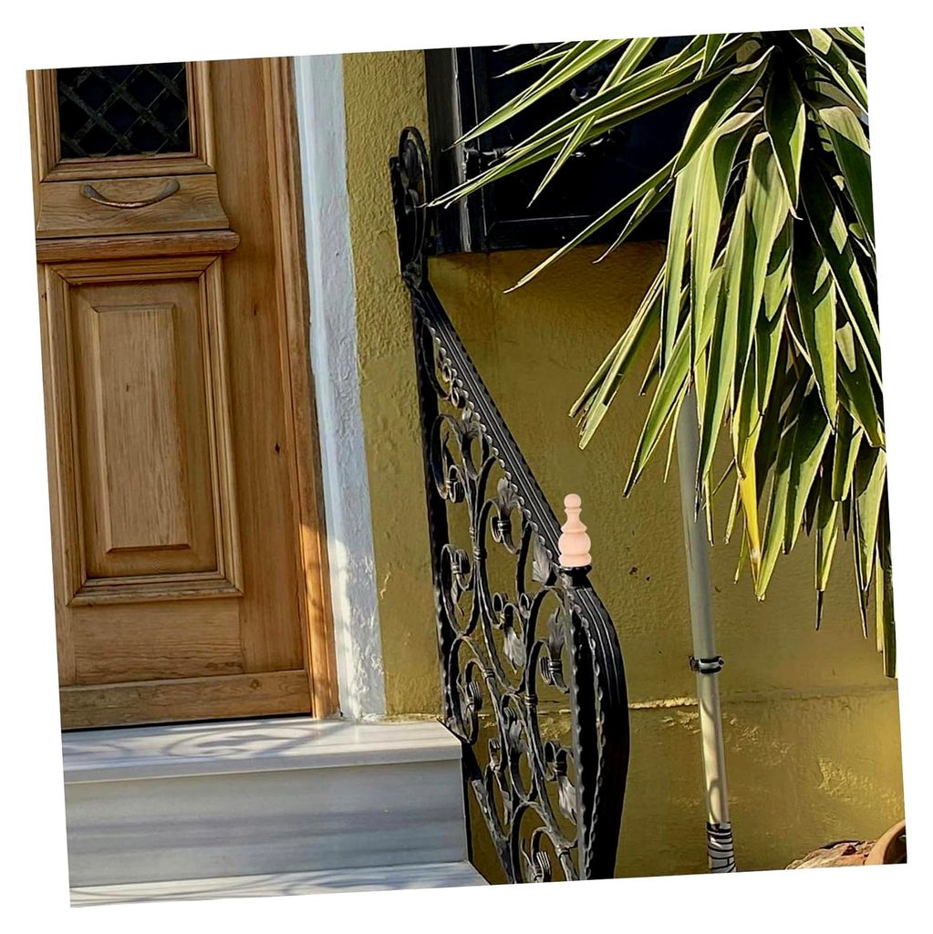 Dekorative Holzfinials für Möbel und Treppen Unlackierte Holzornamente für DIY-Projekte Vielseitige Römische Designs für Innenräume Möbel un...