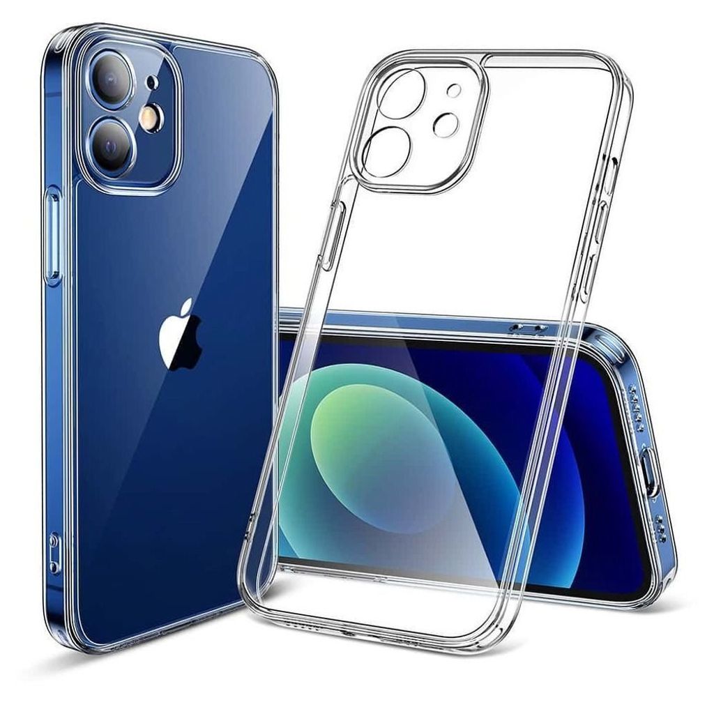 BACK CASE Ultra Slim 0,5mm passend für IPHONE 12 / 12 PRO Transparent