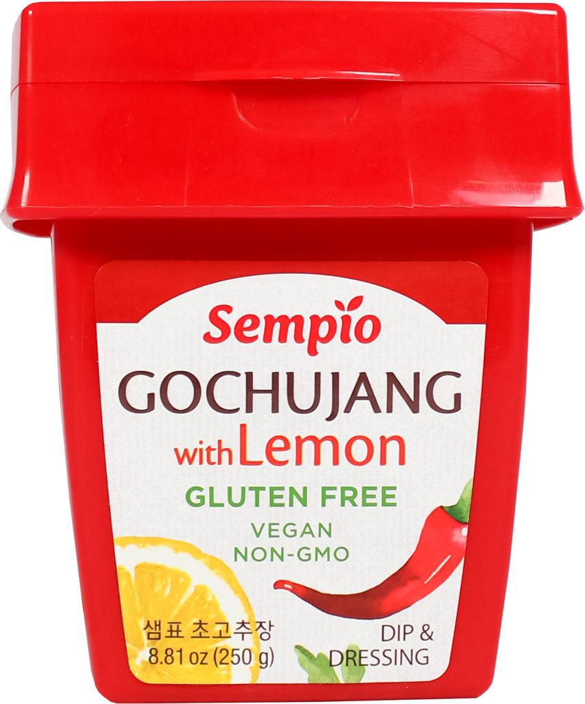 Sempio Gochujang mit Lemon Glutenfrei vegan 250g Produktbild 