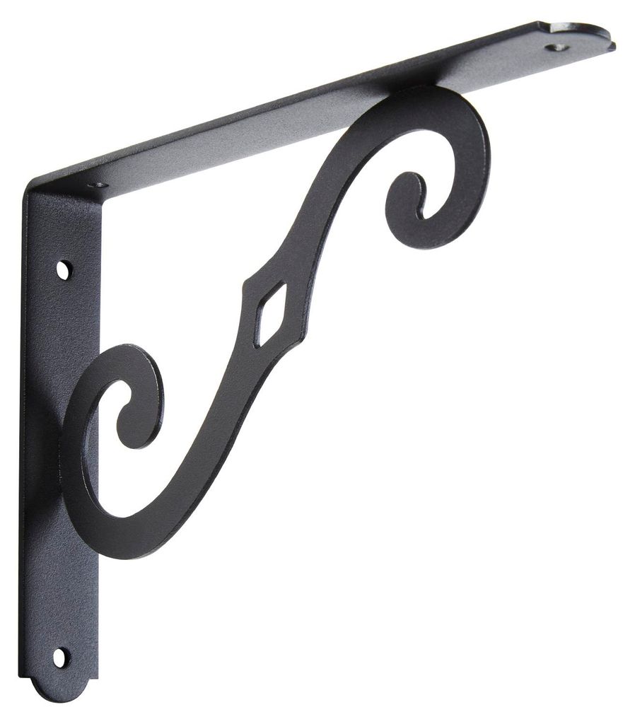 SOTECH Regalkonsole BLACKLINE II 200 x 140 mm schwarz Produktbild 