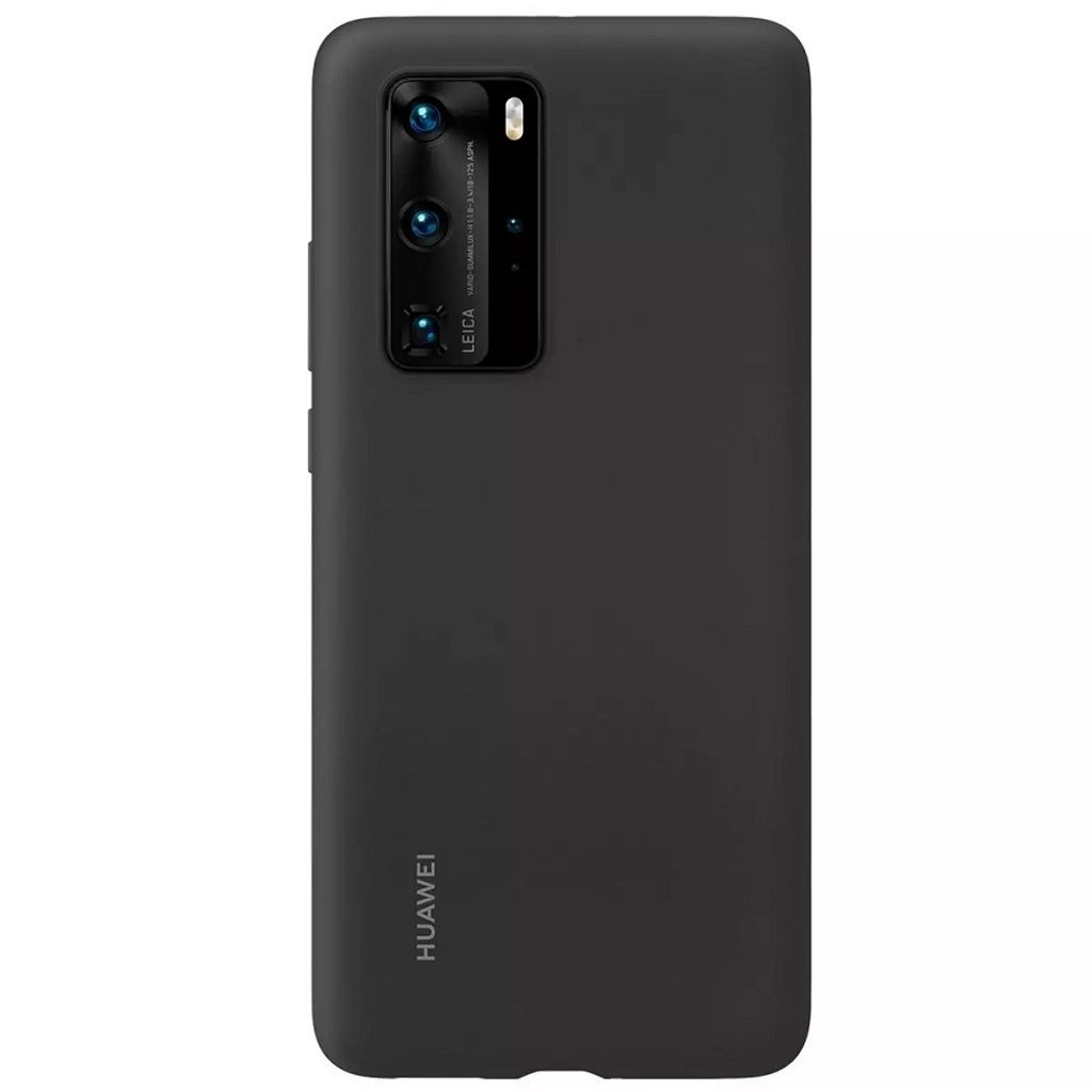Huawei P40 Pro Silicon Protective Case Black