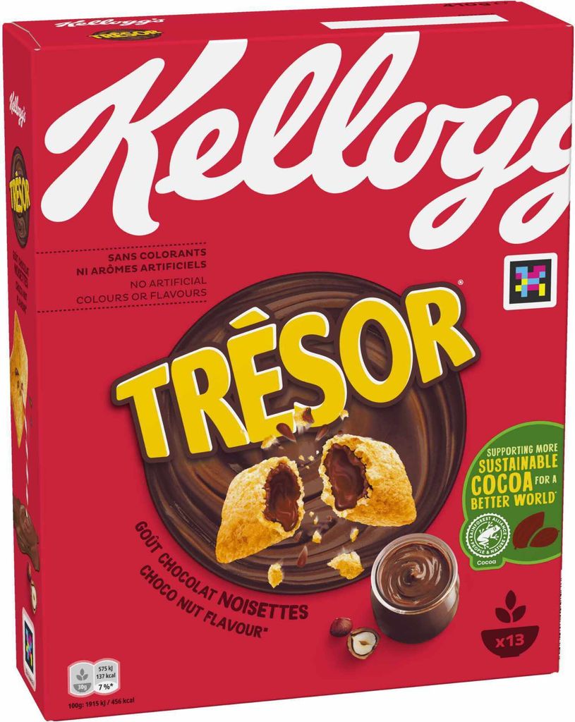 Kellogg's Trésor Choco Nut 410g Produktbild 