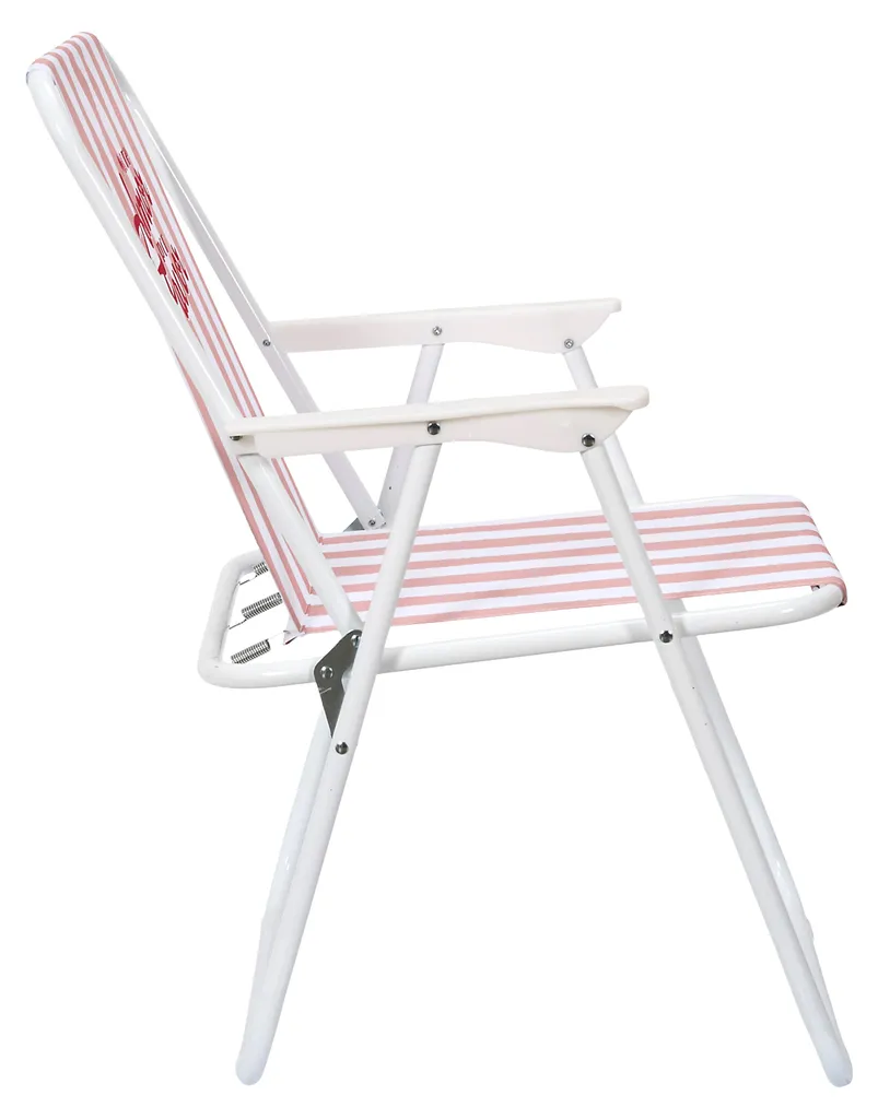 Chaise Pliante Dolce Vita Rose Compacte avec Structure Acier Robuste - 3