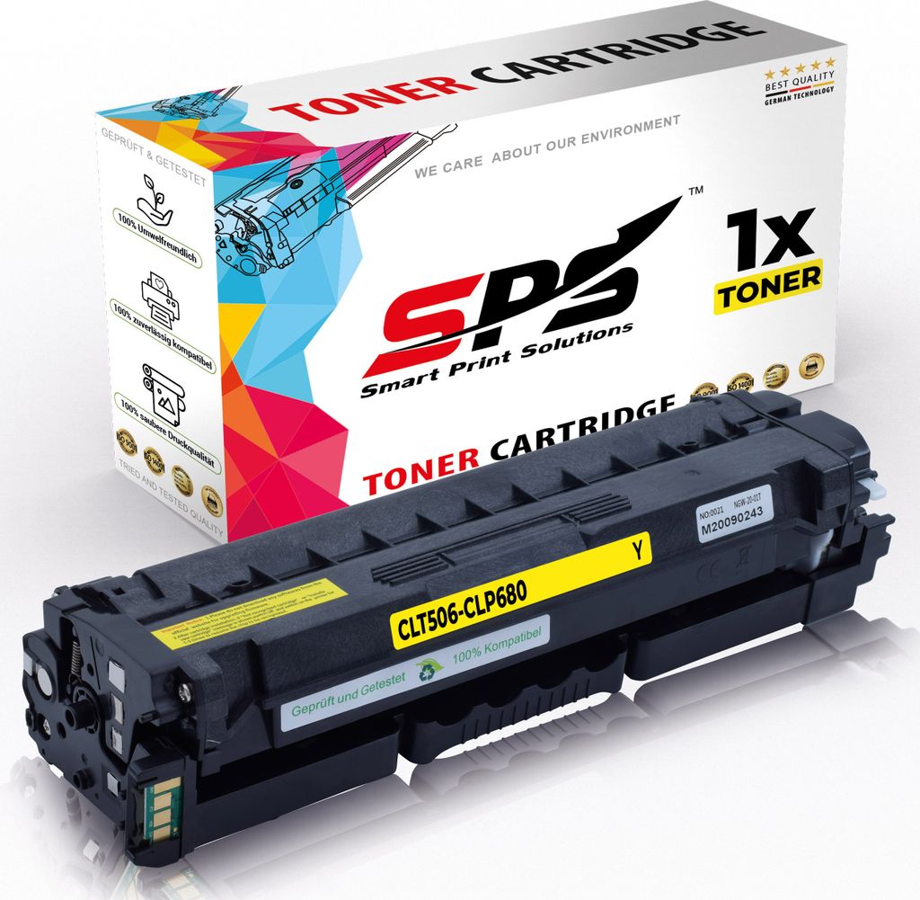 1x Toner Y506L CLT-Y506L Gelb kompatibel für Samsung CLP-680