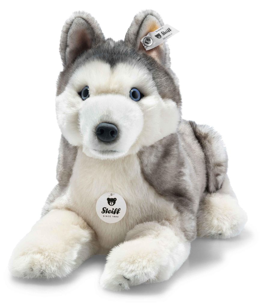 Steiff Husky Bernie 33 cm liegend 067891 Produktbild 