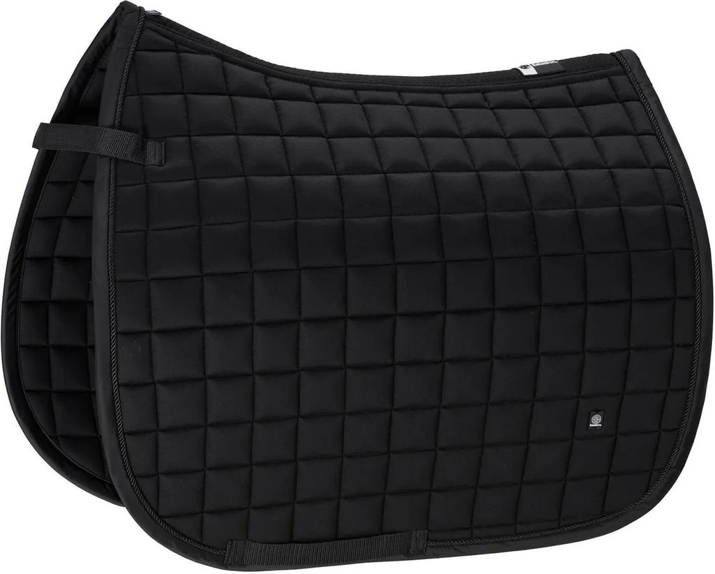 Tapis Eskadron Coton Dynamic FS 2024 Noir PD - Évitez la Surchauffe PD