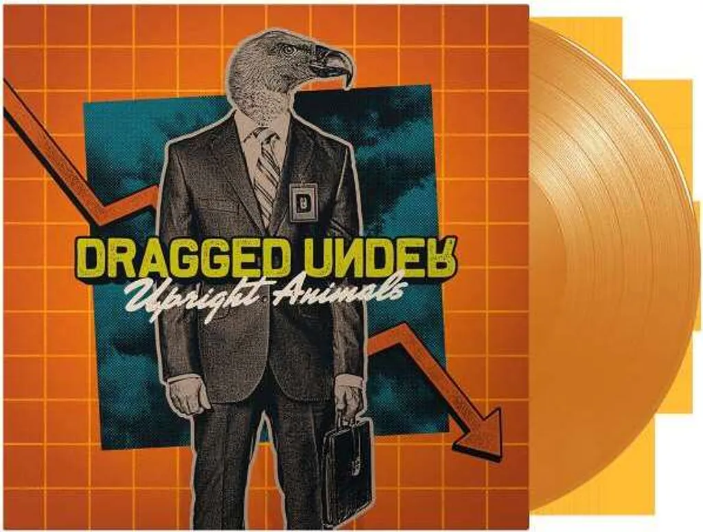 Musique Vinyle Dragged Under Upright Animals pour Platine Vinyle LP
